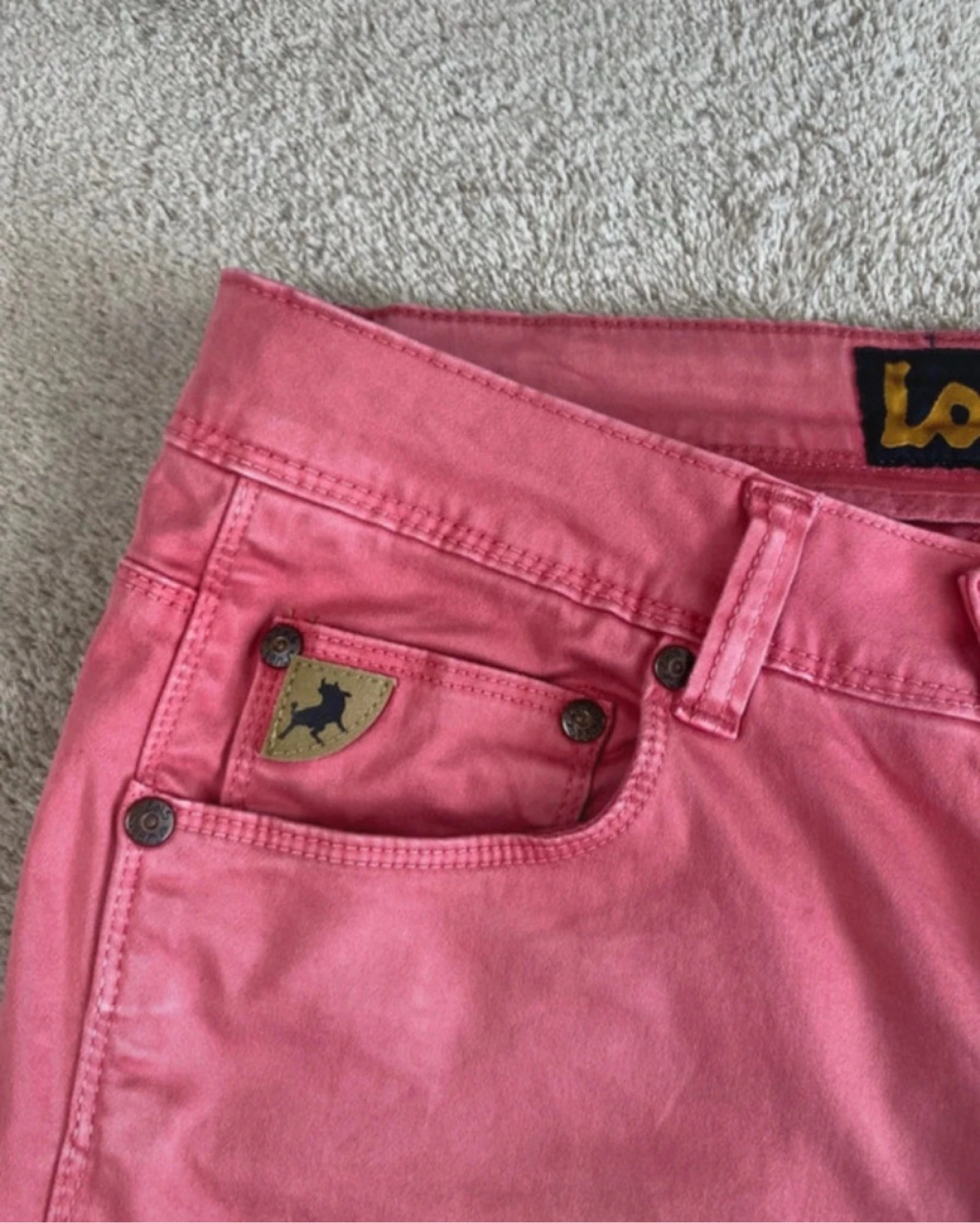 Lois Jeans Retos Rosa Vintage Y2K Tamanho 30 (EU 40) – photo 11